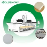 Multifunctional Marble Granite Block CNC Bridge Saw Stone Cutting Machine 5+1 Axis CNC Router for Countertop - Image 2