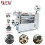 Automatic Four-Axis CNC Paper Tube Core Pipe Cutter Machine for Kraft Toilet Tape Paper Core Making Cutting - Image 3