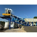 New 25-120m3/H Ready Mix Portable Mobile Concrete Batching Plant - Image 2
