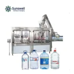 Zhangjiagang Automatic Bottle Washing Filling Capping Machine 3 in 1 5 Liter 10 Litre 5L 7L 10L Water Filling Machine - Image 3