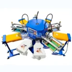 4color Rotary Screen Printing Machine for Tshirt Nonwoven Bag Screen Printer Kraft Paper Bag Impression Maquina Serigrafica Fabric Textile Silk Printing Machine - Image 2