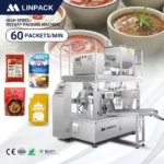 Manufacture Multi-Function Packaging Paste Spout Pouch Tomato Sauce Liquid Sealing Packing Machine