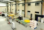 Automation Stretch Wrapping Robot Palletizing System with Pallet Dispenser Conveyors - Image 2