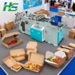Hot Sale Auto Fruit Carton & Pizza Boat Box Making Machine Kraft Paper Forming Machine - Image 3