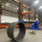 4-Roll Plate Rolling Machine with 7m Feeding Table and Both Sides Support - Image 5