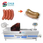 Factory Price with Label Printing Vacuum Sealer Machine Thermoforming Vacuum Packing Machine for Chicken Sausage - Image 3