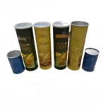 Automatic Paper Tube Machine for Composite Aluminum Foil Paper Cans of Potato Chips, Tube Cutting, Drying, Hot Melt Adhesive Labeling