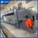 Shinuo Gabion Hexagonal Wire Mesh Netting Knitting Making Weaving Machine for Flood Control - Image 3