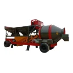 25/50/75m3/H Small Mobile Drum Concrete Batching Plant - Image 2