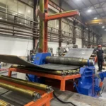 4-Roll Plate Rolling Machine with 7m Feeding Table and Both Sides Support - Image 6