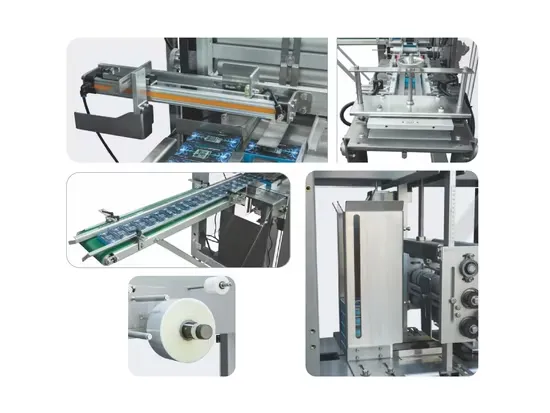 Automatic Cigarette Sugar Tea Blister Sachet Bag Packing Machine Display Box Cellophane Overwrapping Machine - Image 5