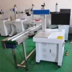 Conveyor Belt 10W 30W Online Flying CO2 Galvo Laser Marking Batch Coding Machine Laser Printer for Pet Bottles in Water Filling - Image 4