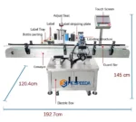 Efficient Label Ledge Applicator for 5g Water Bottles - Image 4
