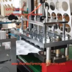 Factory Price Automatic Plastic Fruits Clamshell Fast Food Packages Box Tray Paper Coffee Cup Lid Cover Container Thermoforming Forming Making Machine - Image 5
