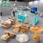 Hot Sale Auto Fruit Carton & Pizza Boat Box Making Machine Kraft Paper Forming Machine