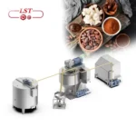 Lst 50/100/300L Lab Use Chocolate Ball Mill Machine Cocoa Bean Nibs Grinding Machine for Sale