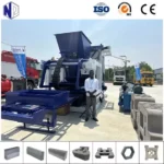 Manufacture Concrete Brick Construction Tools Cement Automatic Molding Hollow Fly Ash Block Making Machine Np9-15D - Image 4