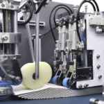 Rolam High Speed Cardboard Paper Box 4 6 Corner Crash Lock Bottom Fully Automatic Folder Gluer Carton Pasting Folding Gluing Machine - Image 4