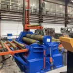 4-Roll Plate Rolling Machine with 7m Feeding Table and Both Sides Support - Image 7