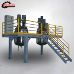 Air Cooler Chemical Vacuum Mixing Stainless Steel Jacketed Reactor Glass Lined Reactor Hot Melt Adhesive Production Vessel Equipment - Image 6