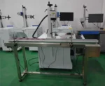 Conveyor Belt 10W 30W Online Flying CO2 Galvo Laser Marking Batch Coding Machine Laser Printer for Pet Bottles in Water Filling - Image 5