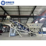 New 25-120m3/H Ready Mix Portable Mobile Concrete Batching Plant - Image 5