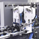 Rolam High Speed Cardboard Paper Box 4 6 Corner Crash Lock Bottom Fully Automatic Folder Gluer Carton Pasting Folding Gluing Machine - Image 5