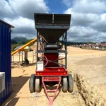 New 25-120m3/H Ready Mix Portable Mobile Concrete Batching Plant