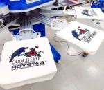 4color Rotary Screen Printing Machine for Tshirt Nonwoven Bag Screen Printer Kraft Paper Bag Impression Maquina Serigrafica Fabric Textile Silk Printing Machine - Image 5