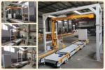 Fully Automatic Rotary Arm Stretch Film Gantry Pallet Wrapping Machine