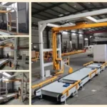 Fully Automatic Rotary Arm Stretch Film Gantry Pallet Wrapping Machine