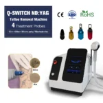 Nubway Cost ND YAG Q Switched Laser Tattoo Removal Professional Portable ND YAG Laser Tattoo Removal Machine with Factory Price 1064nm 532nm Laser - Image 9