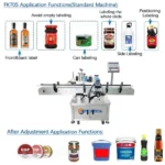 Efficient Label Ledge Applicator for 5g Water Bottles - Image 6