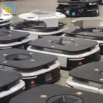 Ruanyi 2025 Laser Agv 1200kg Heavy-Duty AMR Warehouse Lifting Slam AMR Robot