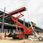 Selling Crawler Hydraulic Lifting Platform Equipment Is Suitable for High-Altitude Steel Structure Construction