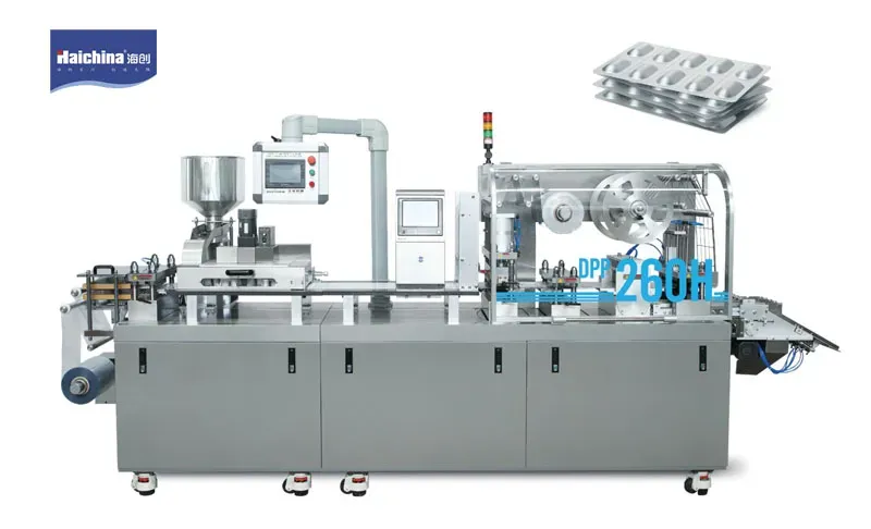 Dpp-260 Automatic Blistering Machine Alu-PVC Blister Packaging Machine for Efficient Production - Image 1