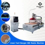 1325c CNC Router Cutting and Carving Wood for Furniture Working Acrylic Metal Aluminum Machine - Image 2