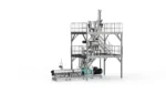 Automatic Weighing System Versatile Loomak Loss-in-Weight System Loomak 2D/3D Pellet Snack Line - Custom Options for Snack Production