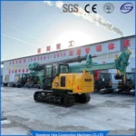 Small Sany75 Excavator Modified Rotary Drilling Rig for Engineering Foundation Construction - Image 3