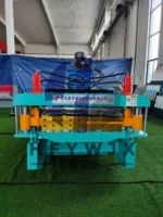 840-900 Ibr Roofing Sheet Iron Steel Corrugated Roof Sheeting Metal Double Layer Tile Panel Roll Forming Machine - Image 4