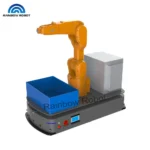 Agv Mobile Robot Crawler AMR with 6-Axis Robotic for Industrial Operation Agv