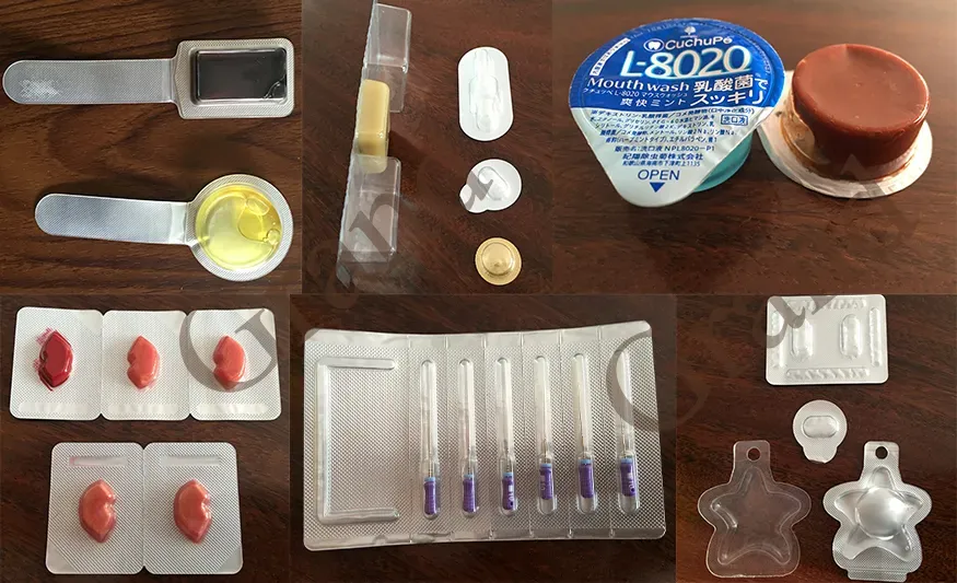 Dpp-80 Automatic Alu-PVC Blister Machine for Liquid Food Packaging - Image 4