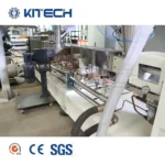 Waste Pet Bottles Plastic Pelletizing Production Line Flakes Granules Making Extruders Machines