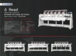 Wonyo Industrial Use 6 Heads Computerized Embroidery Machine for Cap Shoes Embroidery - Image 4