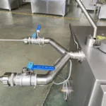 Industrial Easy Operation Pepperoni Bratwurst Salami Chorizo Hot Dog Ham Bacon Saucisson Frankfurter Sausage Vacuum Stuffing Filler Filling Making Machine - Image 5