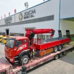 HOWO 12ton Truck Mounted Crane with Dirll and Ladder Boom Mobile Crane for Export - Image 4