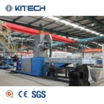 Waste Pet Bottles Plastic Pelletizing Production Line Flakes Granules Making Extruders Machines - Image 5