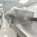 Industrial Tunnel Microwave Seafood Shrimp Scallop Dryer Drying Roasting Baking Machine