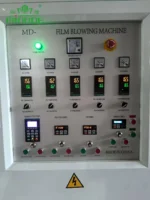 Automatic Single Screw Mini PE Nylon Blown Extruder Making Extruding Small Plastic Garbage Bag Film Blowing Extrusion Machine T -Shirt Bag Film Extrude Machine - Image 4