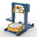 Efficient Pallet Threading Secure Case Pallet Bandling Strapping Wrapping Packing Machine for Food/Logistics/Ceramic/Metallurgical Industries